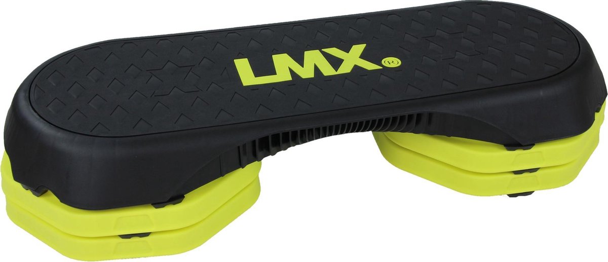 Goedkoopste LMX Professionele Aerobic Step - 3 levels - Stylish - Zwart