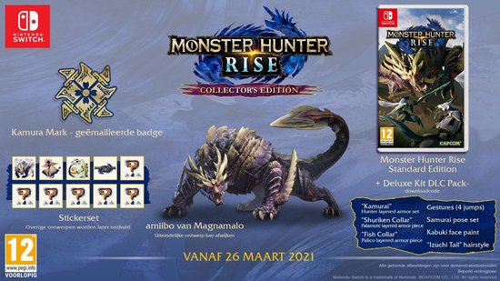 Nintendo Monster Hunter Rise Collectors Edition - Switch - Actie