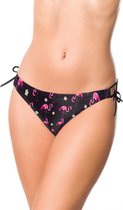 Belsira Bikinibroekje -L- 50195 Zwart/Roze