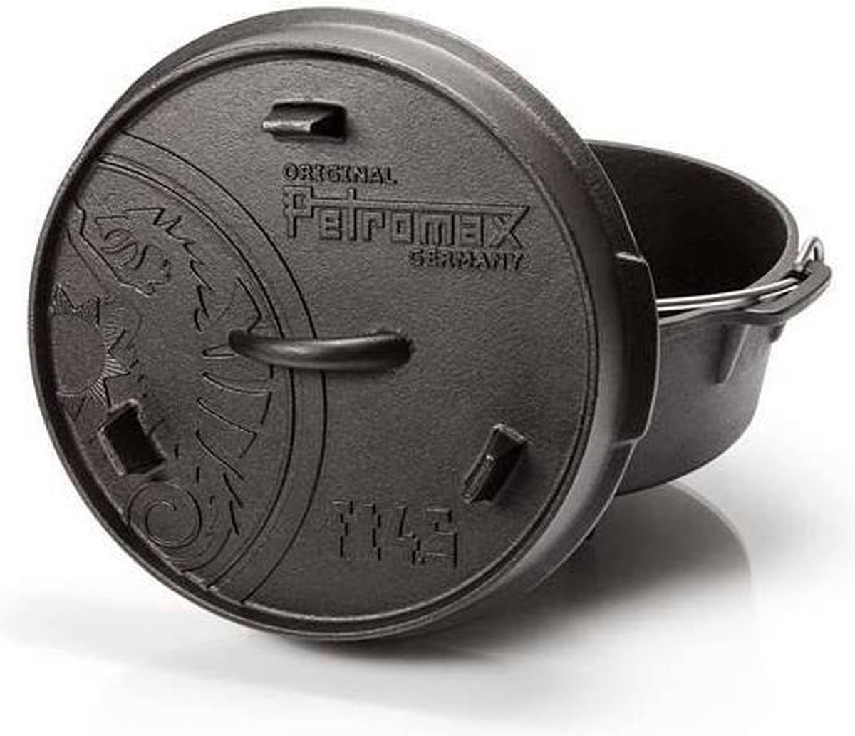 Petromax Dutch Oven ft 4,5 zwart 4 liter