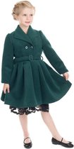 Jasmine Kids Coat Green . Jas Meisjes - Winterjas Meisjes - Baby Kleding
