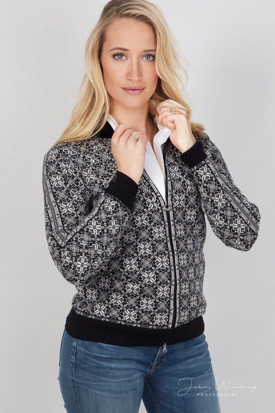 Dale of Norway ® Frida Dames Vest, Zwart (XL) bol