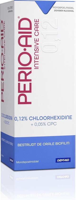 impuls Verandering neutrale Perio-Aid 0.12% - 500 ml - Mondspoeling | bol.com