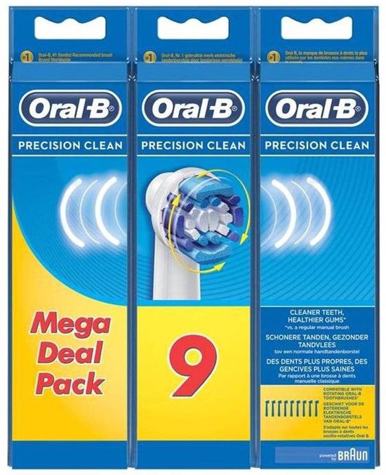 Oral-B Precison Clean EB 20 opzetborstel (6+3 stuks)