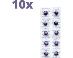 Tepe Plakverklikker Tabletten -10 x 10 stuks - Voordeelverpakking
