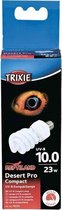 Trixie reptiland desert pro compact 10.0 uv-b lamp - 23 watt 6x6x15,2 cm - 1 stuks