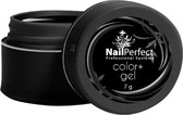 Nail Perfect Color+ Gel Black 7gr