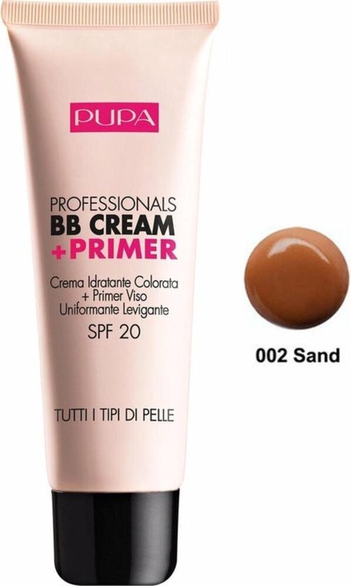 Pupa Milano Professionals BB Cream + Primer - 002 Sand | bol.com