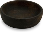 VTwonen - Schaal - Mango Hout - Zwart - Ø 8 cm