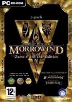 The Elder Scrolls 3, Morrowind, Game Of The Year (Morrowind + Bloodmoon En Tribunal Add-Ons ) (Dvd-Rom)