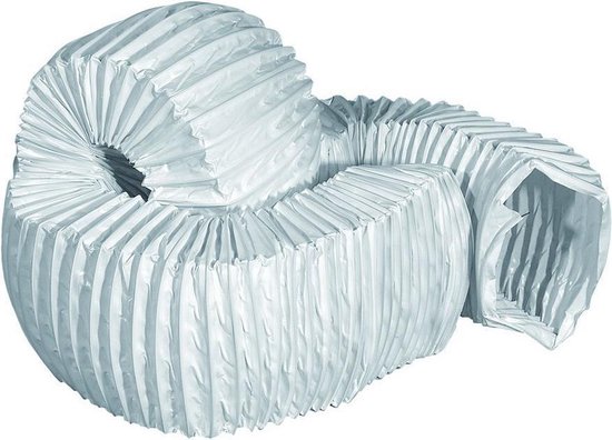 domus 933 wit pvc afv.slang 3m Doeco Luchtafvoer