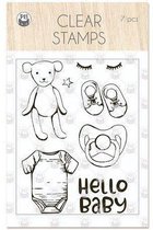 Piatek13 - Clear stamp set Baby Joy Hello Baby P13-BAB-30 A7