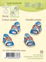 LeCrea - Doodle clear stamp Baby shoes 55.3387