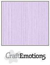 CraftEmotions linnenkarton 10 vel lavendel pastel LHC-59 A4 250gr