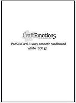 CraftEmotions ProSilkCard - luxe glad karton wit 50 vl A4 - 300 gr