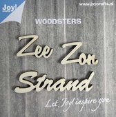 Joy!Crafts • Woodsters wooden words See sun beach
