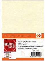 Oplegkaartjes Groove Cards A6 Creme