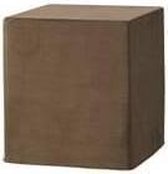 Cube outdoor velours taupe