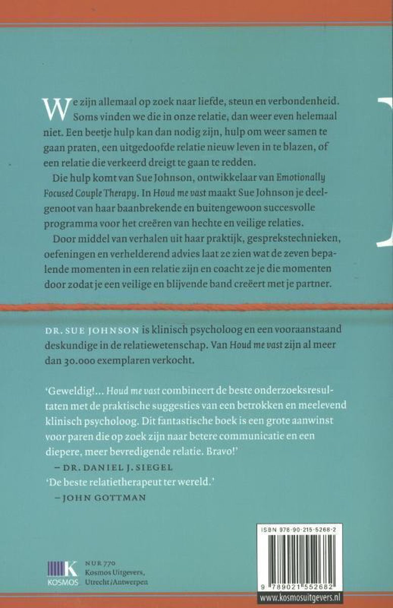 Houd me vast - back cover
