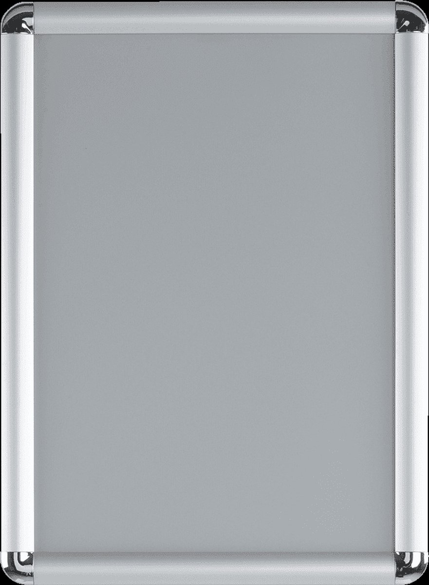 Aluminium kliklijst - 25 mm - ronde hoek A3 - 420 x 297 mm