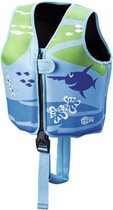 Beco Sealife – Zwemvest kind – Drijfvest voor kinderen van 18-30 kg  – Maat M - Blauw/Groen