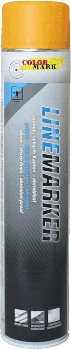COLORMARK Linemarker - Geel - 750 ml - Afwerkingslaag
