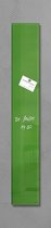 Sigel - Glasmagneetbord - Artverum - 120x780x15mm - groen  - SI-GL251