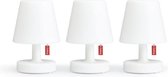 Fatboy - Edison The Mini - Set van 3 oplaadbare LED Tafellampjes
