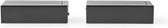 Nedis HDMI™-Extender | Over Cat6 | tot 60 m | 1080p | 1.65 Gbps | Metaal | Antraciet