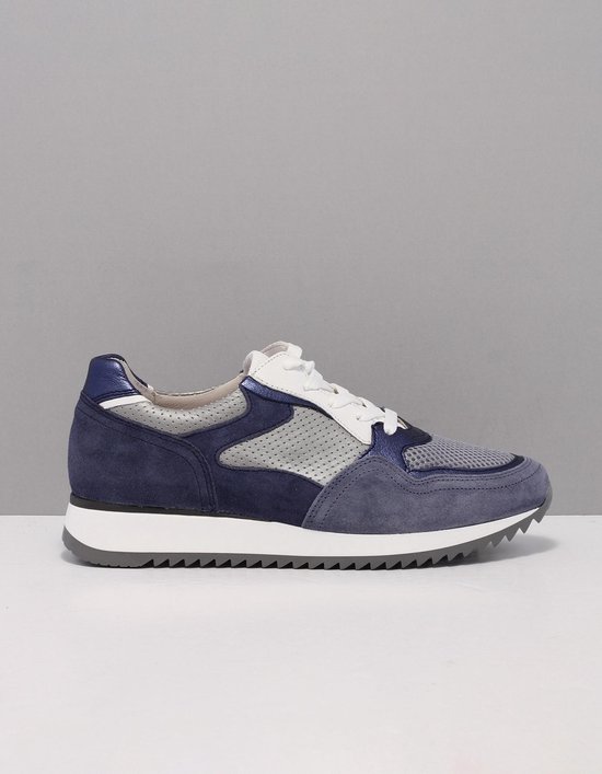 Gabor 66.036 sneakers dames blauw 26 jeans/grey/weiss suede 37 (4) | bol.com
