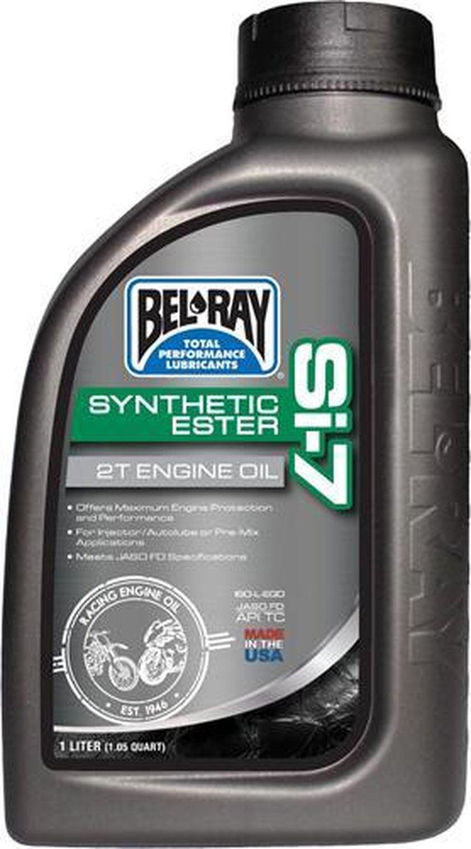 Bel-Ray Si-7 Synthetic 1L mengsmering tweetaktolie