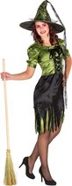 dressforfun - vrouwenkostuum Sexy Witch L - verkleedkleding kostuum halloween verkleden feestkleding carnavalskleding carnaval feestkledij partykleding - 300088