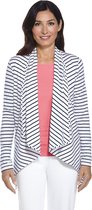 Coolibar UV vest Dames - Wit - Maat 46