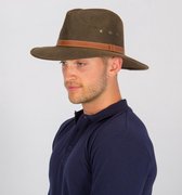 Rigon UV fedora Hoed Heren - Bruin - Maat 61cm