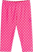 Coolibar - UV-zwemcapri voor meisjes - roze met witte polka stippen