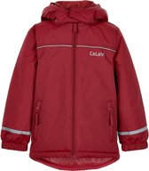 CeLaVi - Ski-jas voor kinderen - Solid - Donkerrood - maat 128cm