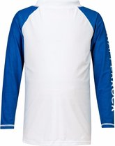 Snapper Rock - UV-shirt lange mouwen - Wit / Blauw - maat 86-92cm