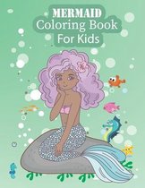 Mermaid Coloring Book For Kids