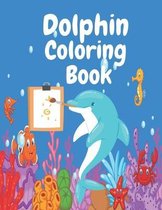 Dolphin Coloring Book