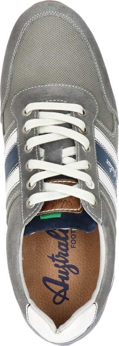 Australian Cornwall heren sneaker - Grijs - Maat 47 | bol.com