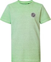 Petrol Industries - Jongens Sunburst t-shirt - Groen - Maat 128
