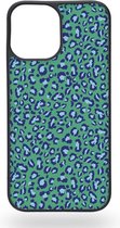 Green and blue leopard Telefoonhoesje - Apple iPhone 12 Pro Max