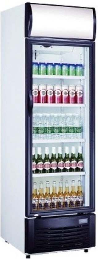 SARO Flessenkoeler met glasdeur Model GTK 382