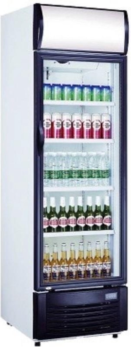 SARO Flessenkoeler met glasdeur Model GTK 382
