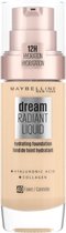 3x Maybelline Dream Radiant Liquid Foundation 40 Fawn