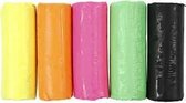 Soft Clay, neon kleuren, 9,5 cm, 400 gr, 1 emmer