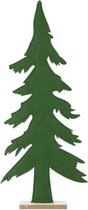 Vilten kerstboom - Op voet - Kerstversiering - Decoratie - Interieur - Tafeldecoratie - Kerstmis