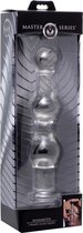 Mammoth 3 Bumps Glass Dildo - Glass Dildos