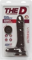 Super D - 8 Inch with Balls - ULTRASKYN - Brown - Realistic Dildos