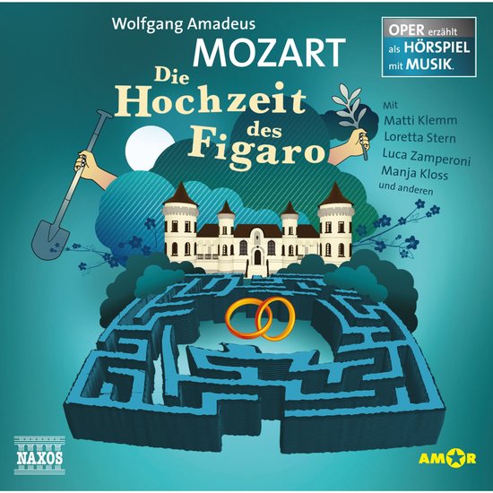 Die Hochzeit des Figaro - Oper erzählt als Hörspiel mit Mu ... - cover